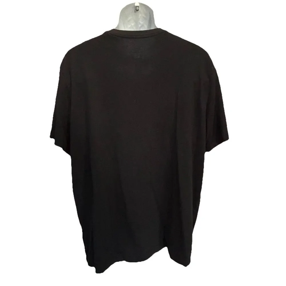 Nike Dri-Fit‎ Graphic Logo Black/Gray Short Sleeve Athletic Shirt Size XL